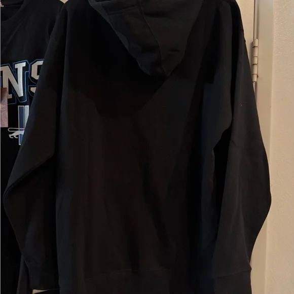 Mitchell & Ness Detroit Lions Black and Blue Hoodie